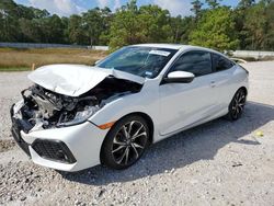 Salvage cars for sale at Houston, TX auction: 2019 Honda Civic SI