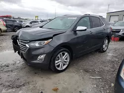 Salvage cars for sale at Cahokia Heights, IL auction: 2018 Chevrolet Equinox Premier