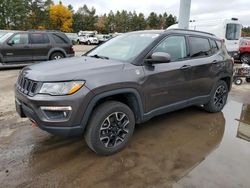 Salvage cars for sale at Eldridge, IA auction: 2019 Jeep Compass Trailhawk