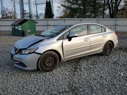 Salvage cars for sale at Windsor, NJ auction: 2014 Honda Civic LX