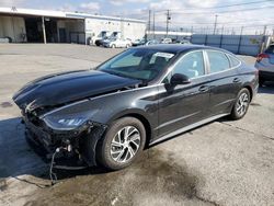 Hyundai salvage cars for sale: 2021 Hyundai Sonata Hybrid