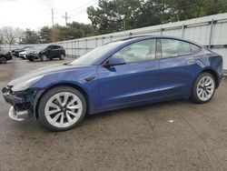 Salvage cars for sale at Moraine, OH auction: 2022 Tesla Model 3