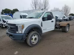 Salvage trucks for sale at Bowmanville, ON auction: 2018 Ford F550 Super Duty