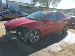 Salvage cars for sale from Copart Albuquerque, NM: 2014 Dodge Dart GT