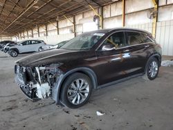 Carros salvage sin ofertas aún a la venta en subasta: 2020 Infiniti QX50 Pure