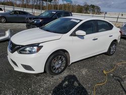 Vehiculos salvage en venta de Copart Spartanburg, SC: 2016 Nissan Sentra S