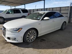 Salvage cars for sale from Copart Anthony, TX: 2013 Audi A6 Prestige