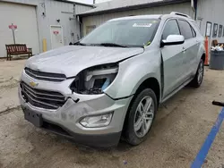 Chevrolet salvage cars for sale: 2017 Chevrolet Equinox Premier