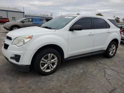 Salvage cars for sale from Copart Tulsa, OK: 2012 Chevrolet Equinox LS