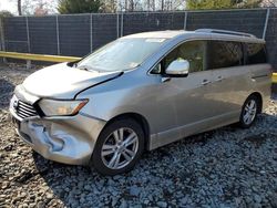 Salvage cars for sale at Waldorf, MD auction: 2011 Nissan Quest S