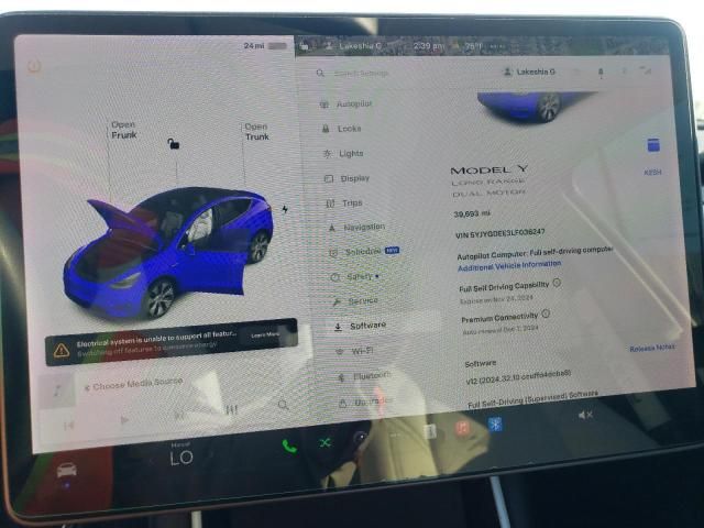 2020 Tesla Model Y