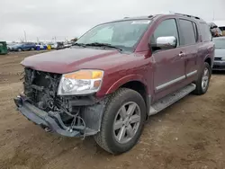 Nissan salvage cars for sale: 2012 Nissan Armada SV