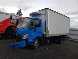 Salvage trucks for sale at Woodburn, OR auction: 2016 Hino 195