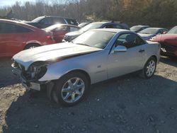 Salvage cars for sale at Marlboro, NY auction: 1998 Mercedes-Benz SLK 230 Kompressor