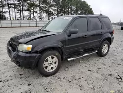 Salvage cars for sale at Loganville, GA auction: 2006 Ford Escape Limited