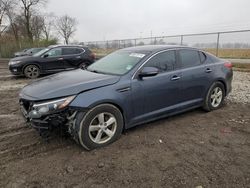 KIA Vehiculos salvage en venta: 2015 KIA Optima LX