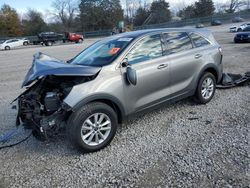 Salvage cars for sale at Madisonville, TN auction: 2019 KIA Sorento LX