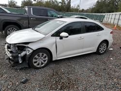 Salvage cars for sale at Riverview, FL auction: 2021 Toyota Corolla LE