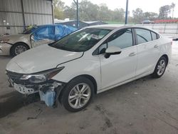 Salvage cars for sale at Cartersville, GA auction: 2018 Chevrolet Cruze LT