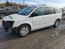 Salvage cars for sale at York Haven, PA auction: 2017 Dodge Grand Caravan SE