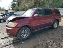 Vehiculos salvage en venta de Copart Knightdale, NC: 2006 Toyota Sequoia SR5