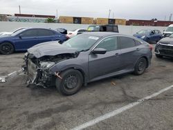 Salvage cars for sale at Van Nuys, CA auction: 2021 Honda Civic LX