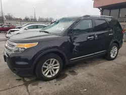 Salvage cars for sale at Fort Wayne, IN auction: 2014 Ford Explorer XLT