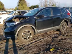 Salvage cars for sale at Finksburg, MD auction: 2017 Honda CR-V Touring