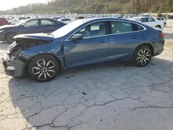 Salvage cars for sale at Hurricane, WV auction: 2024 Chevrolet Malibu RS