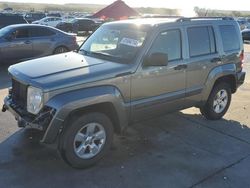 Salvage cars for sale at Grand Prairie, TX auction: 2012 Jeep Liberty Sport