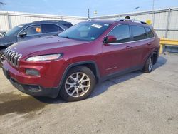 Jeep salvage cars for sale: 2017 Jeep Cherokee Latitude