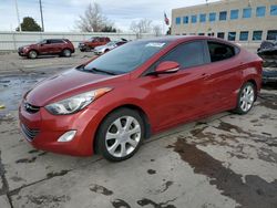 Salvage cars for sale at auction: 2012 Hyundai Elantra GLS