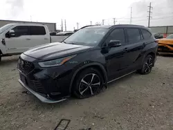 Salvage cars for sale at Haslet, TX auction: 2021 Toyota Highlander XSE