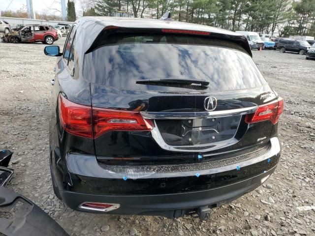 2016 Acura MDX Technology