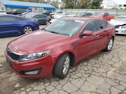 Salvage cars for sale at Wichita, KS auction: 2012 KIA Optima EX