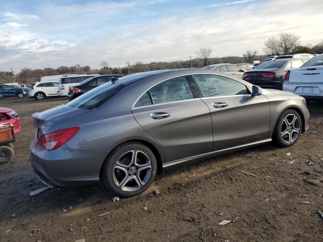 2018 Mercedes-Benz CLA 250 4matic