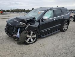 Salvage cars for sale at Lumberton, NC auction: 2016 Jeep Grand Cherokee Overland