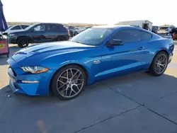 Salvage cars for sale at Grand Prairie, TX auction: 2019 Ford Mustang GT