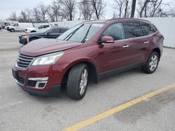 Salvage cars for sale from Copart Bridgeton, MO: 2017 Chevrolet Traverse LT