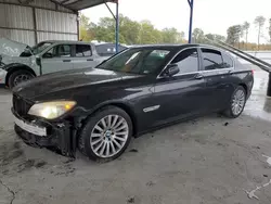 Salvage cars for sale at Cartersville, GA auction: 2011 BMW 750 XI