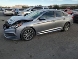 Salvage cars for sale at Las Vegas, NV auction: 2016 Hyundai Sonata Sport