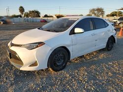 Salvage cars for sale from Copart San Diego, CA: 2019 Toyota Corolla L