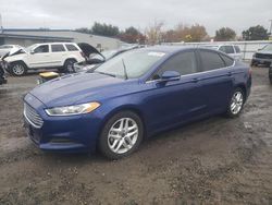 Salvage cars for sale at Sacramento, CA auction: 2016 Ford Fusion SE