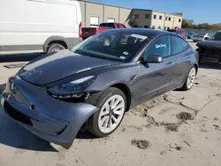 2021 Tesla Model 3 en venta en Wilmer, TX