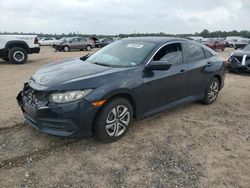 Honda salvage cars for sale: 2016 Honda Civic LX