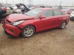 Salvage cars for sale at Elgin, IL auction: 2017 Hyundai Sonata SE