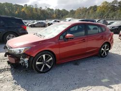 Salvage cars for sale at auction: 2019 Subaru Impreza Sport