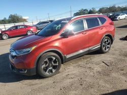 Salvage cars for sale at Newton, AL auction: 2017 Honda CR-V Touring