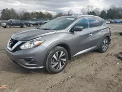 Vehiculos salvage en venta de Copart Madisonville, TN: 2017 Nissan Murano S