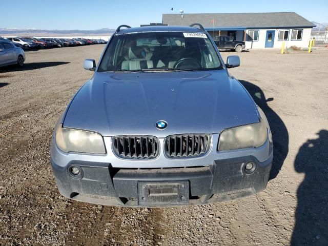 2005 BMW X3 2.5I